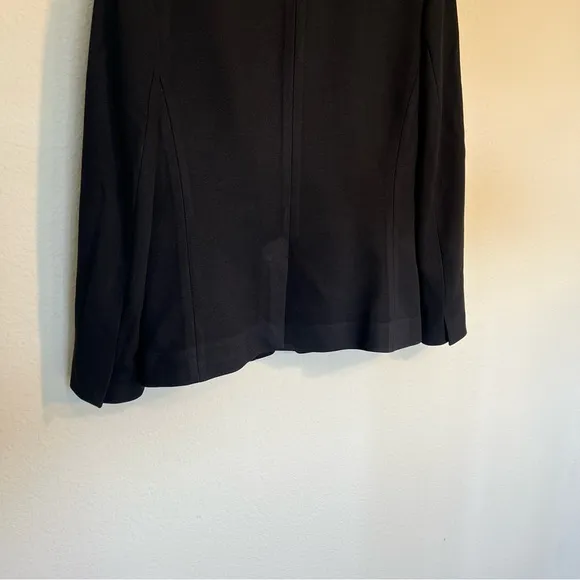 J. Crew Going Out Blazer cotton stretch twill black size 6