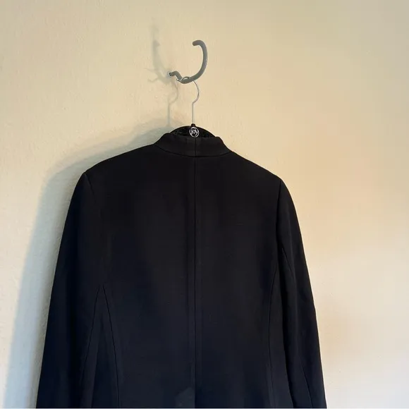 J. Crew Going Out Blazer cotton stretch twill black size 6