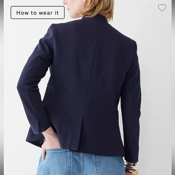 J. Crew Going-out blazer in stretch twill*