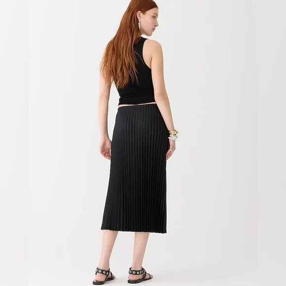 J Crew Pleated pull-on midi skirtItem BN757