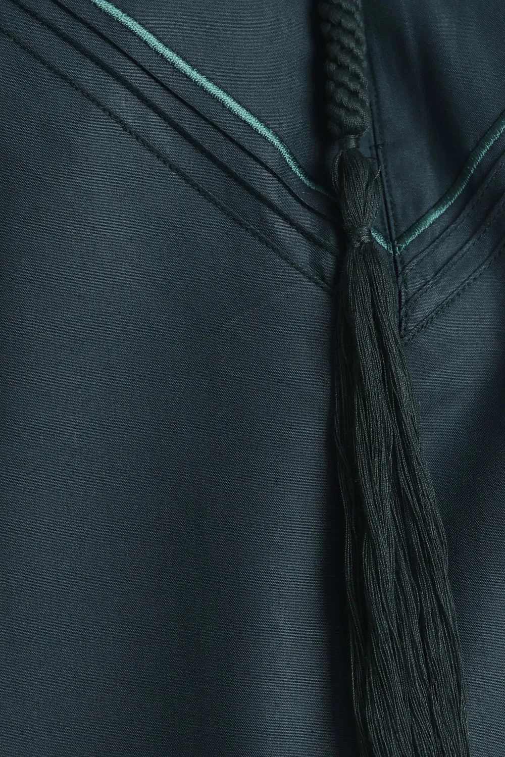 J101 Jungle Green Pleated Emirati Thobe