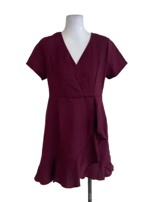 Jam Wrap Mini Dress