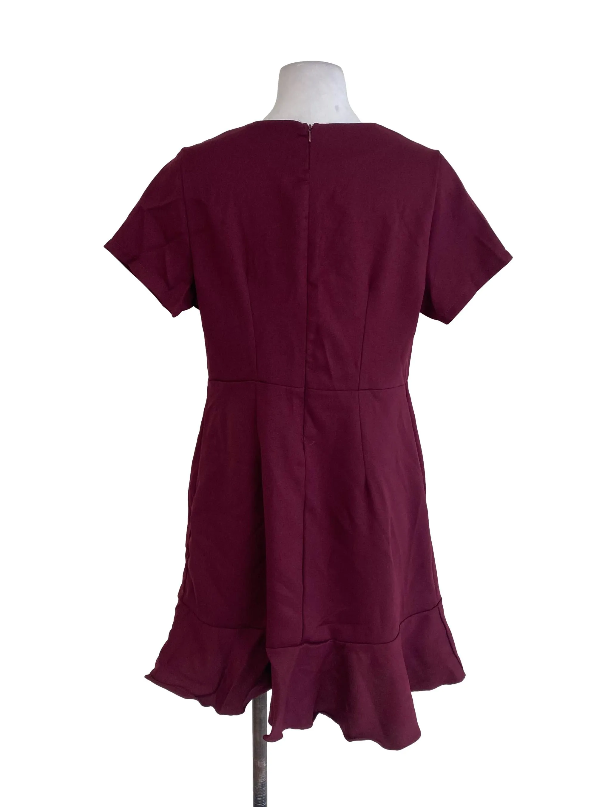 Jam Wrap Mini Dress
