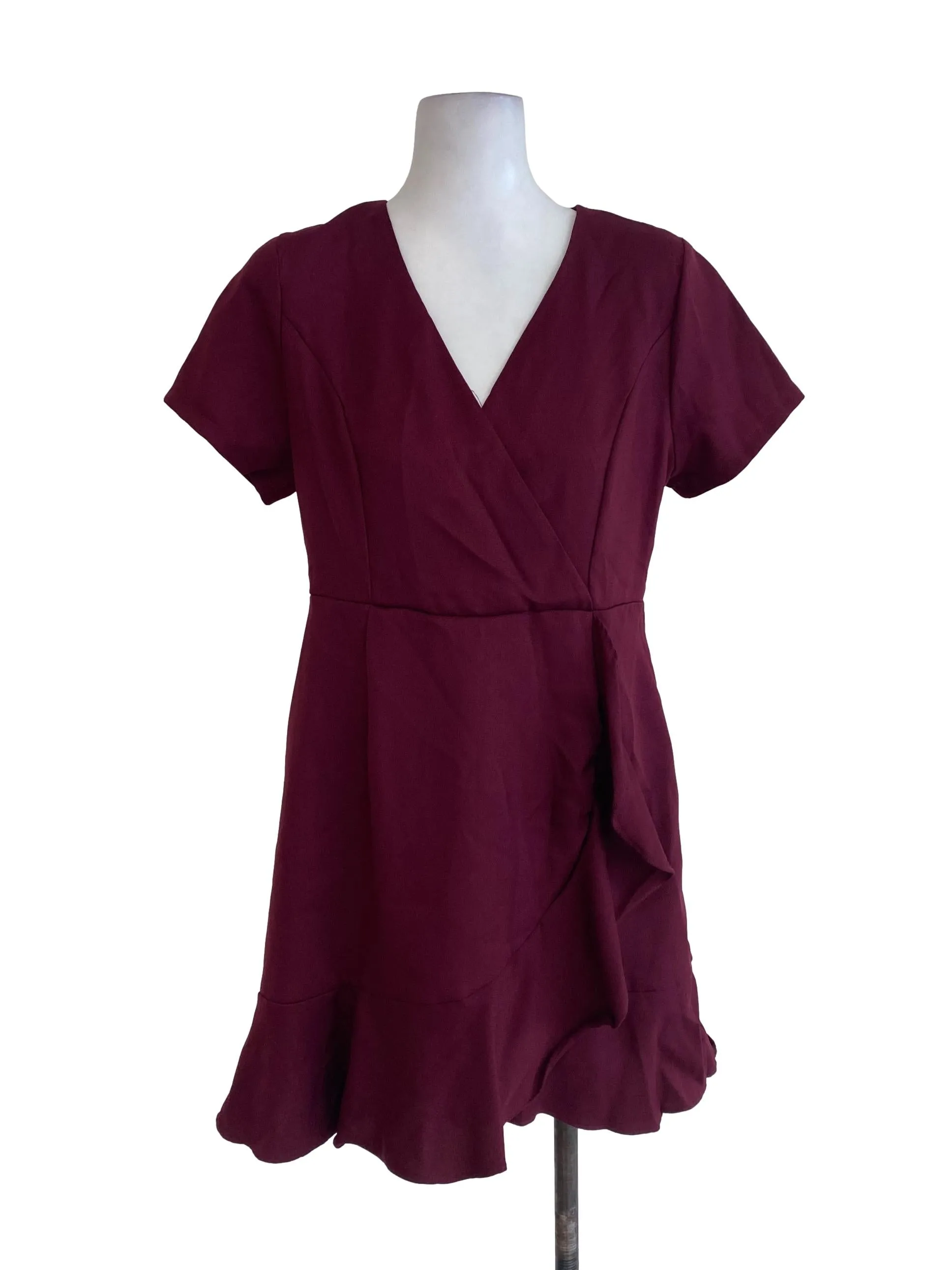 Jam Wrap Mini Dress