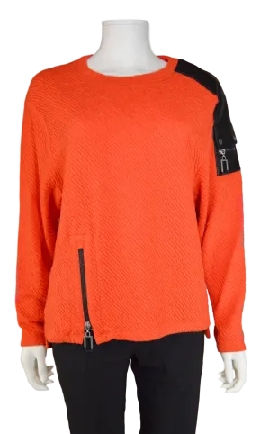 Jamie Sadock Hot Chili Long Sleeve Sweater 72608
