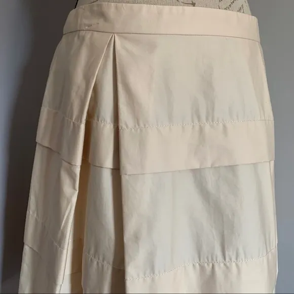 J.crew Cotton Sateen Gateau Skirt - Champagne