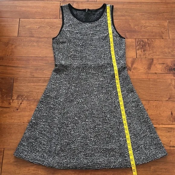 J.crew Knit Tweed Fit and Flare Sleeveless Dress Size 12