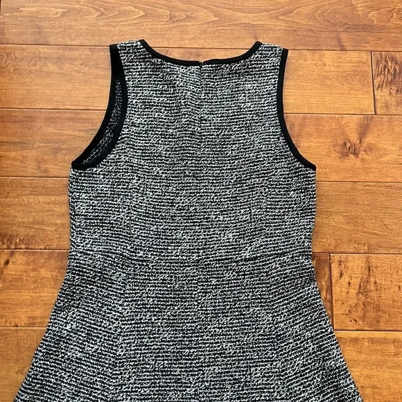 J.crew Knit Tweed Fit and Flare Sleeveless Dress Size 12