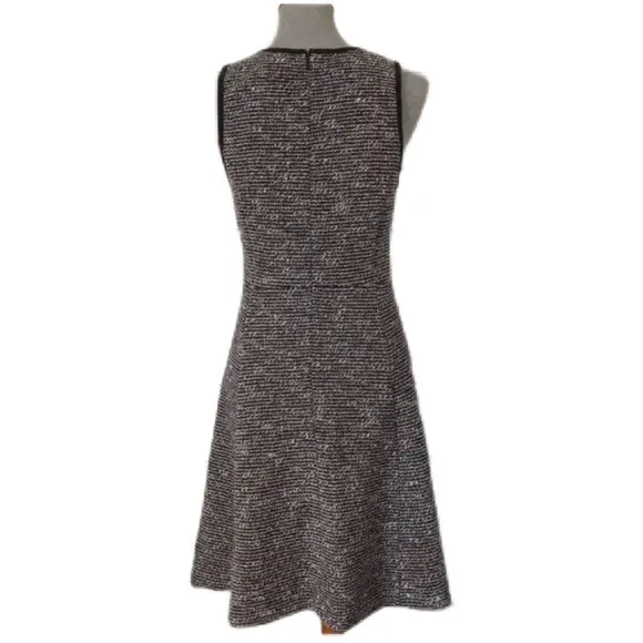 J.crew Knit Tweed Fit and Flare Sleeveless Dress Size 12