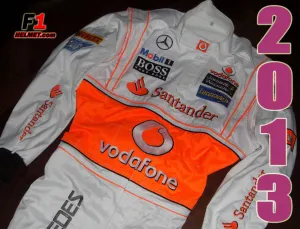 Jenson Button 2013 Replica racing suit / Mc Laren F1