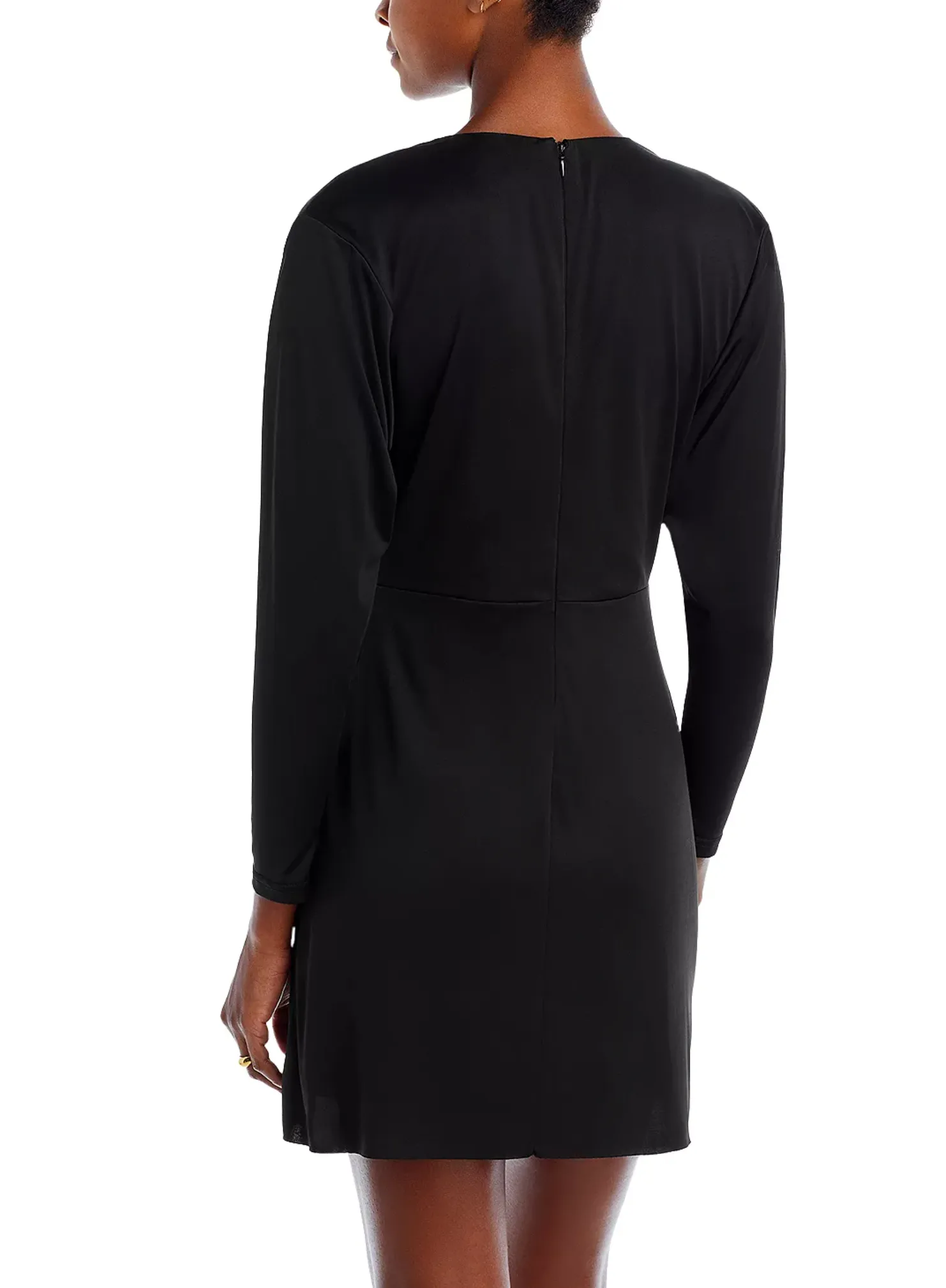Jersey Wrap Mini Dress