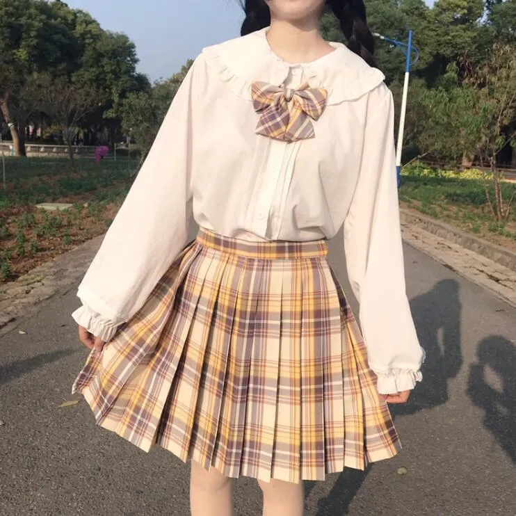 JK pleated skirt yc22885