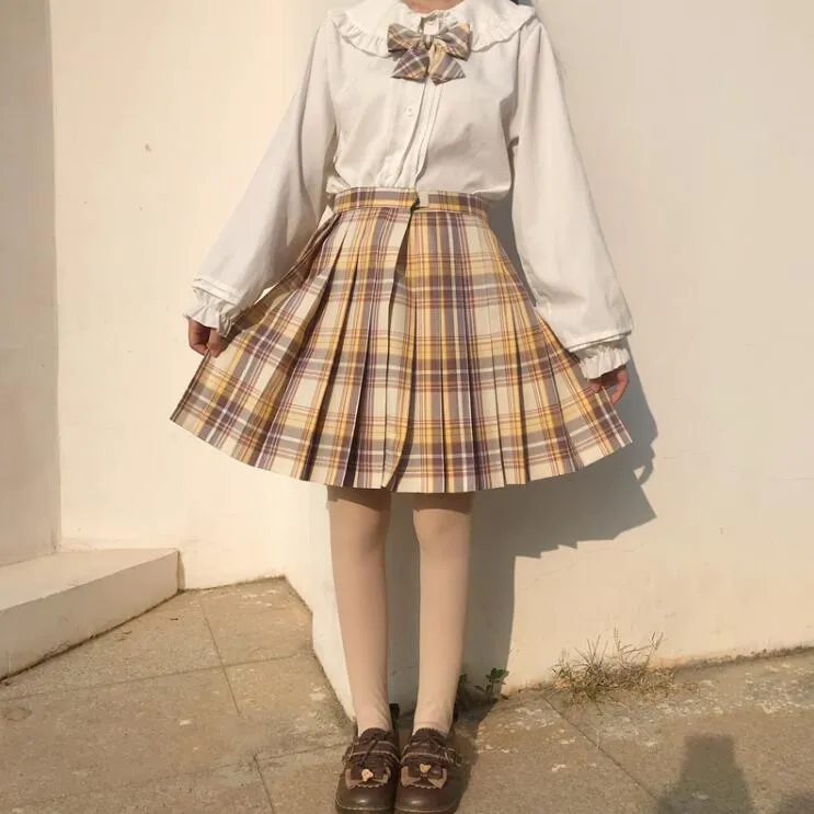 JK pleated skirt yc22885