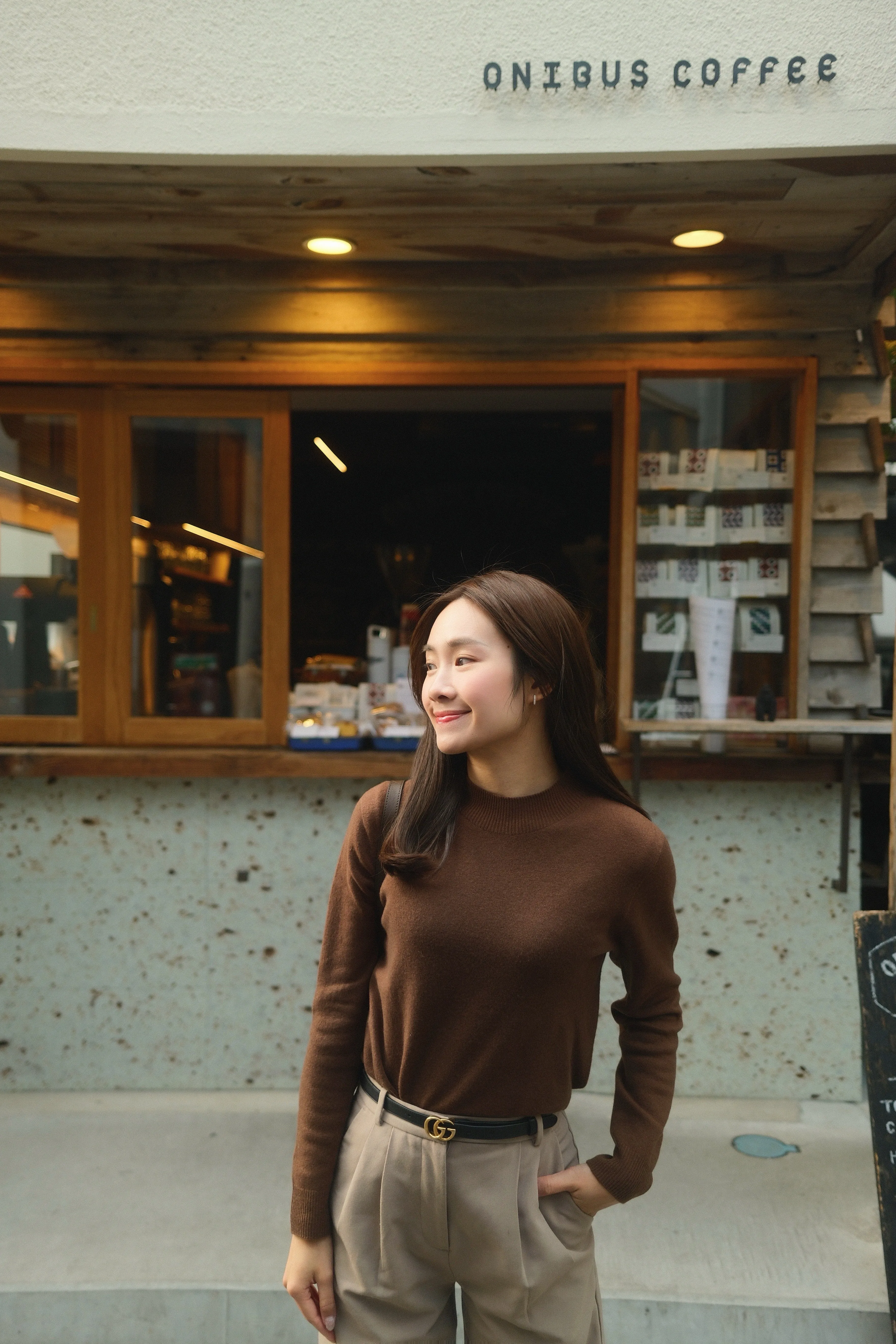 Kamari Mock Neck 100% Wool Knit Top
