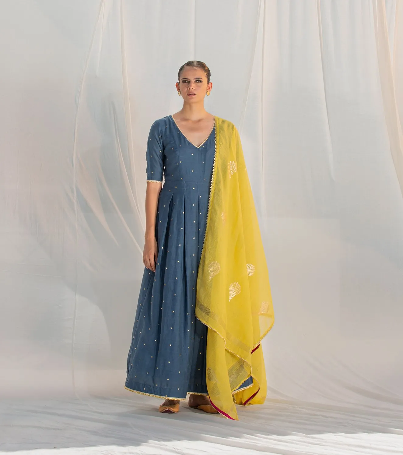 Khara Kapas   I   Devnaagri Long Dress