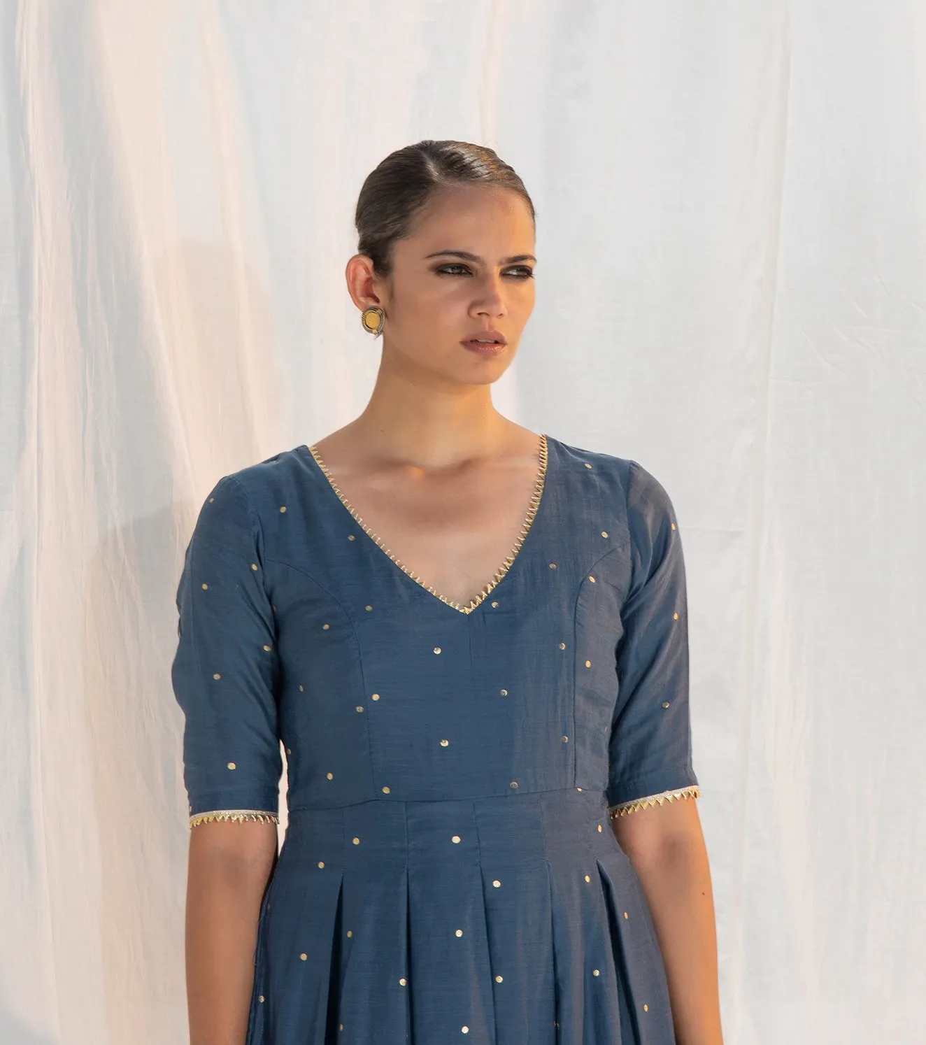 Khara Kapas   I   Devnaagri Long Dress