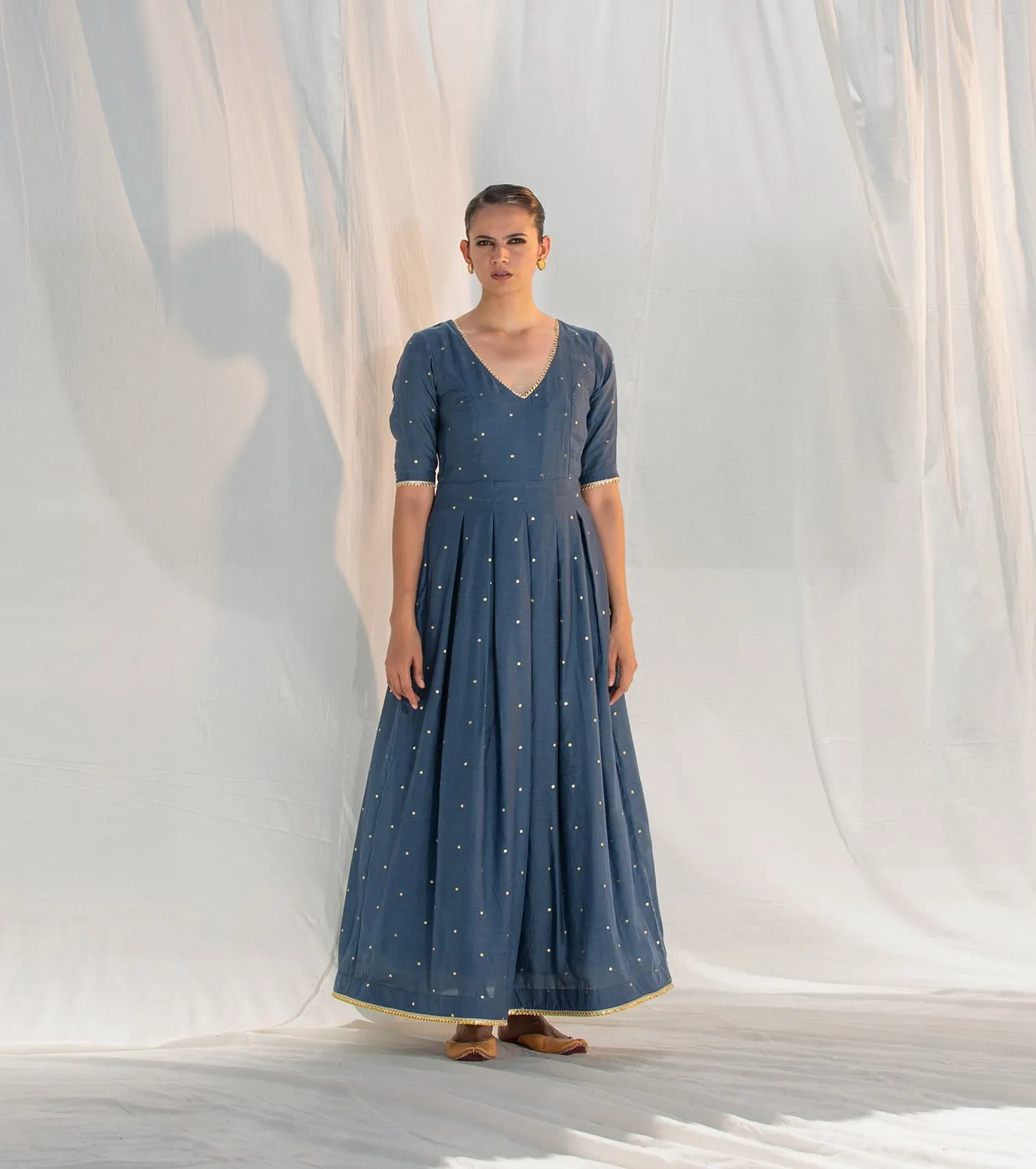 Khara Kapas   I   Devnaagri Long Dress