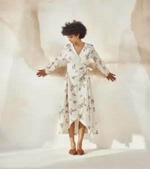 Khara Kapas  I  Portland White Ikigai Dress