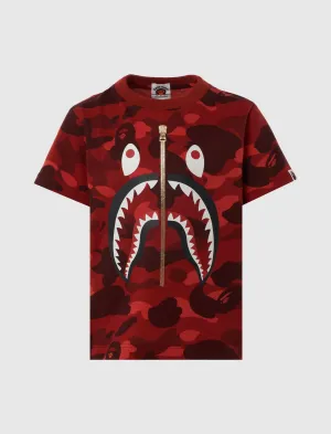 KIDS CAMO SHARK TEE