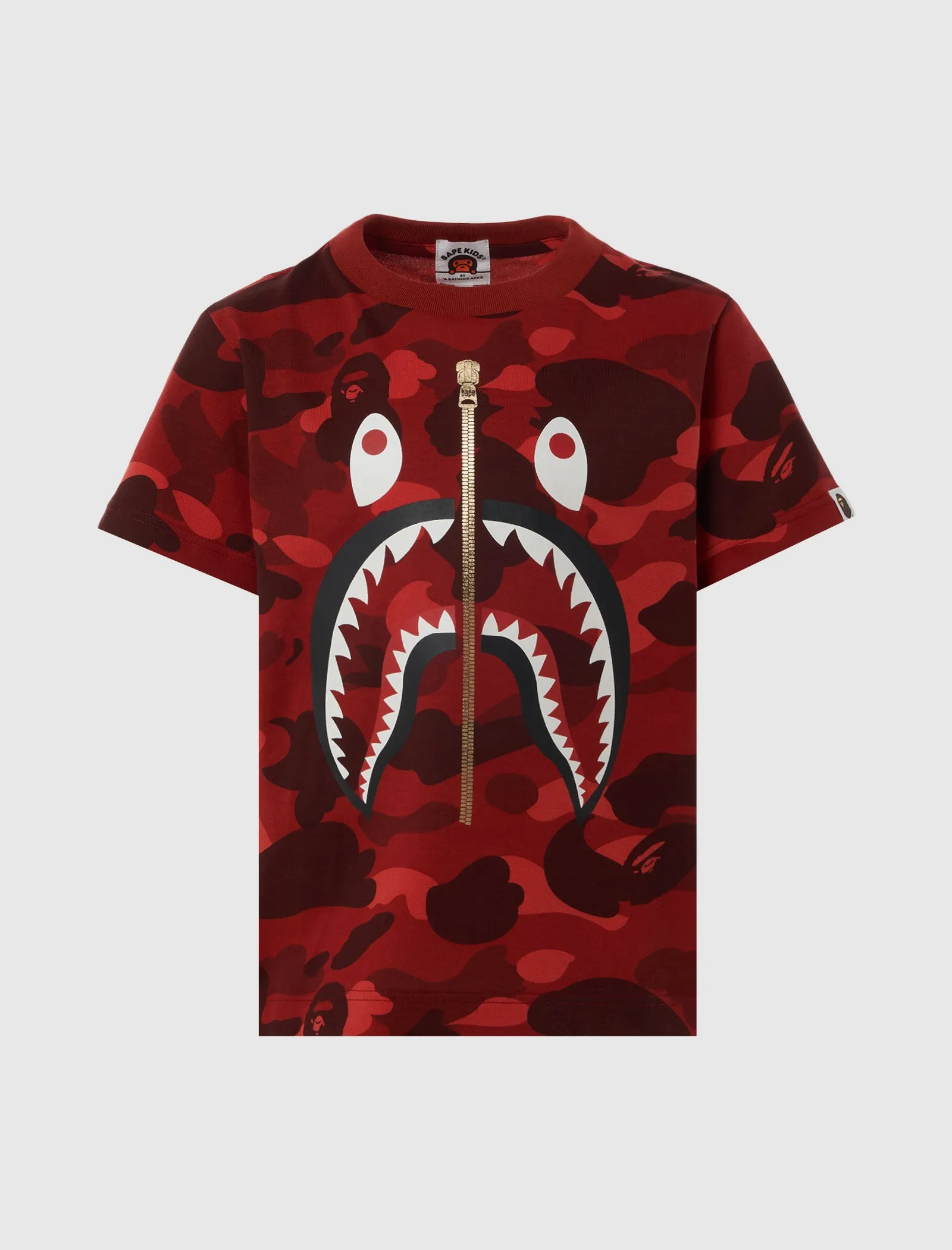 KIDS CAMO SHARK TEE