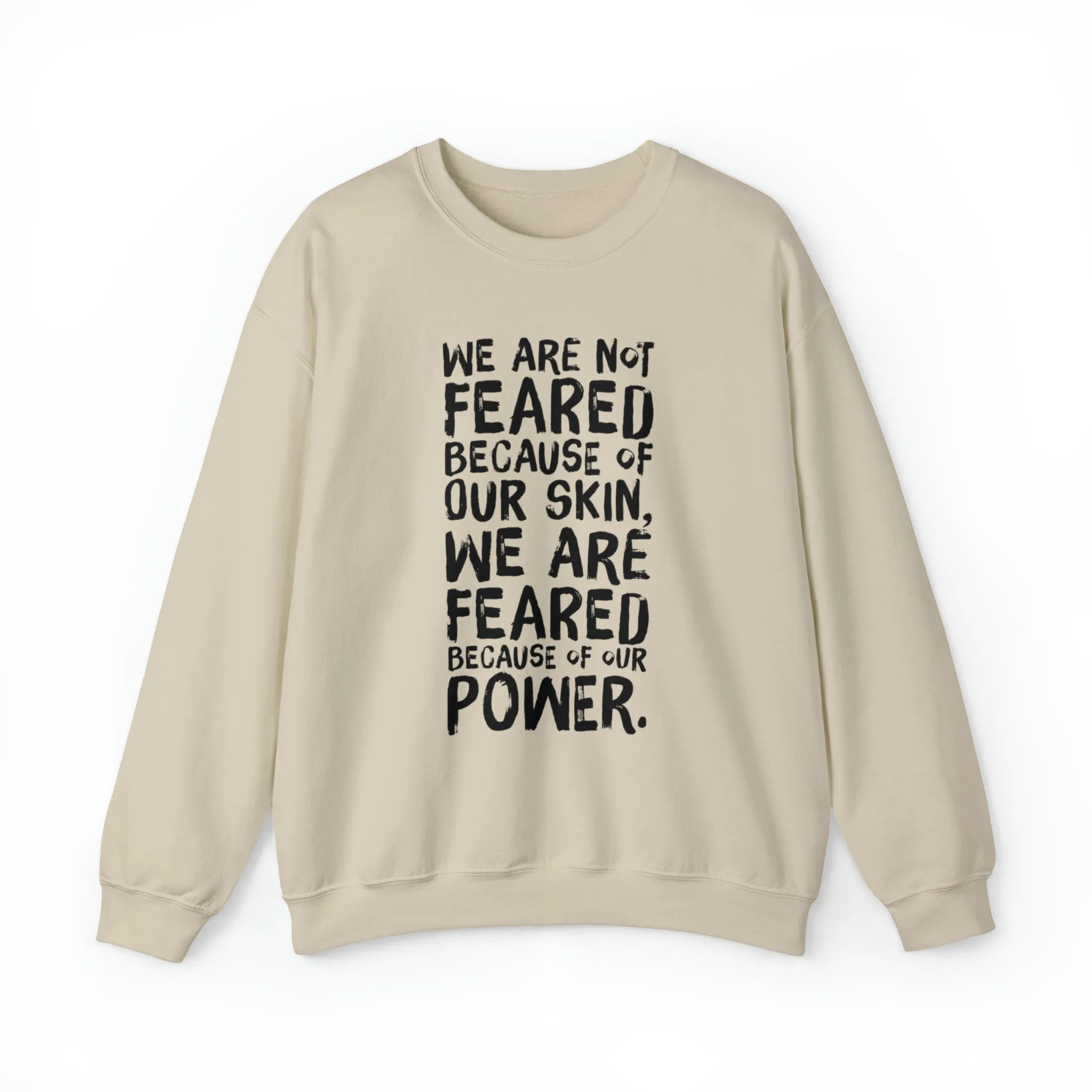 KNOW YOUR POWER Unisex Crewneck Sweatshirt