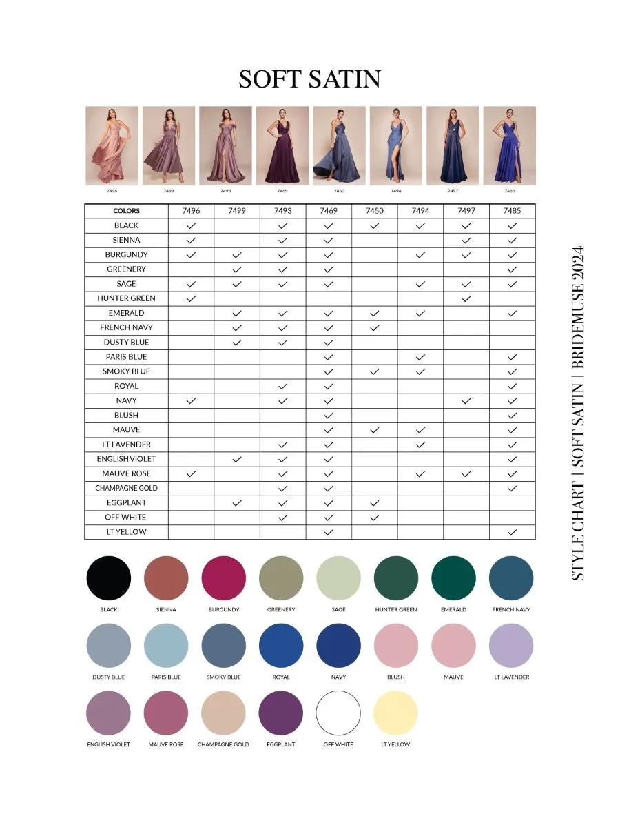 Ladivine 7493 Long A-Line Satin Off the Shoulder Dress
