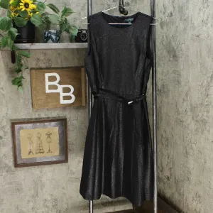 Lauren Ralph Lauren Below The Knee Fit   Flare Evening Dress Black 14