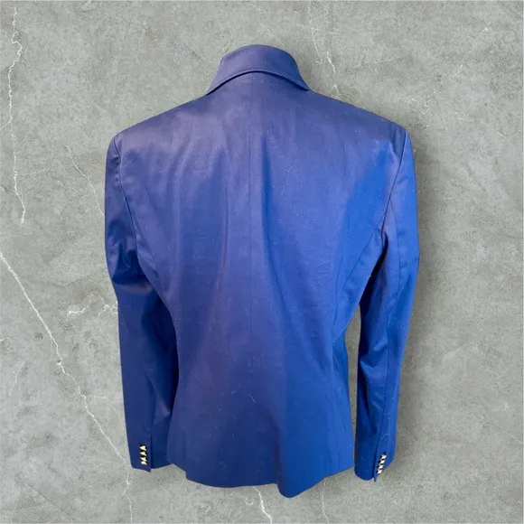 Lauren Ralph Lauren Structured Nautical Preppy Blazer Size Large EUC