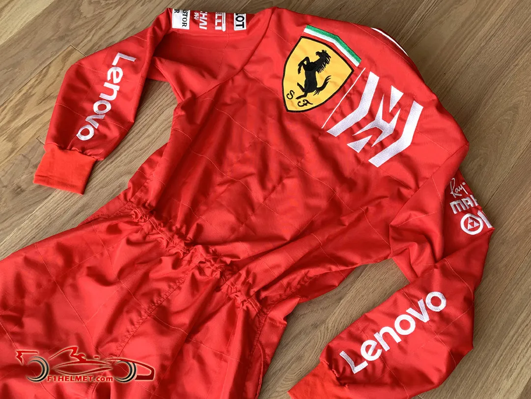 Leclerc 2019 Mission Winnow Replica racing suit / Ferrari F1
