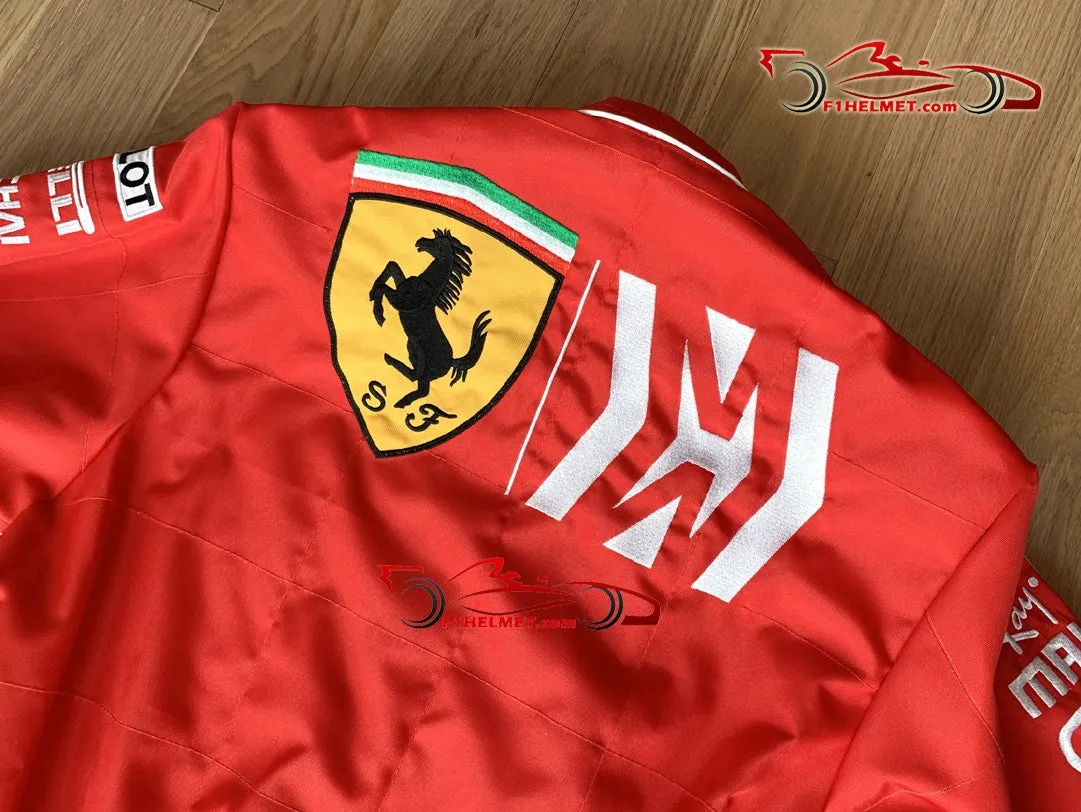 Leclerc 2019 Mission Winnow Replica racing suit / Ferrari F1