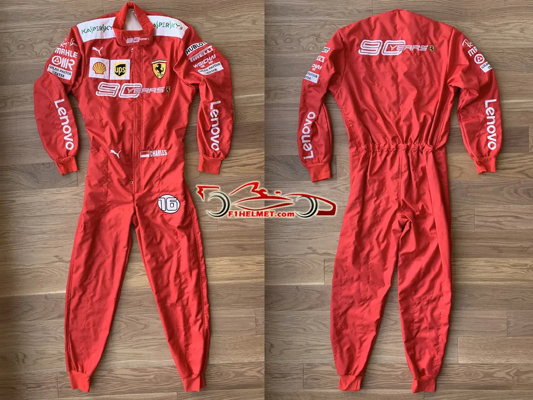 Leclerc 2019 Scuderia Ferrari 90 Years Replica racing suit / Ferrari F1