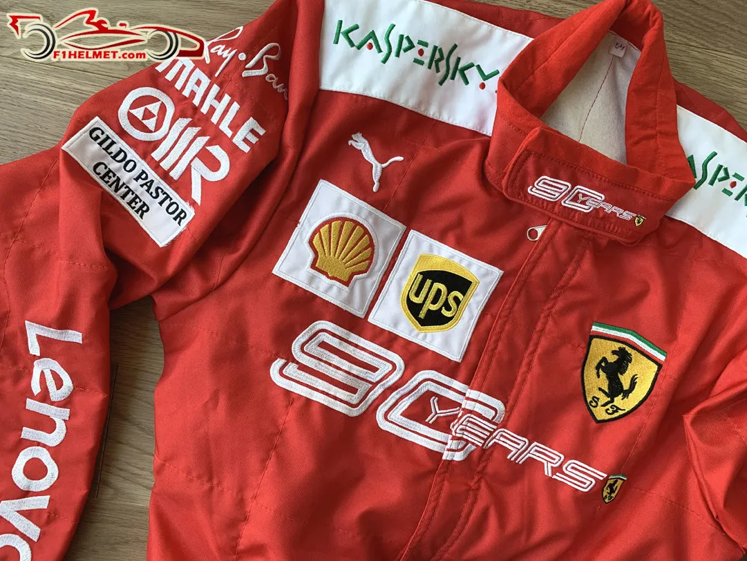 Leclerc 2019 Scuderia Ferrari 90 Years Replica racing suit / Ferrari F1