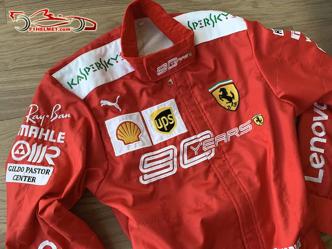 Leclerc 2019 Scuderia Ferrari 90 Years Replica racing suit / Ferrari F1