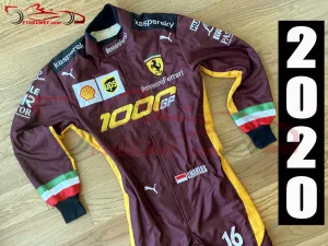 Leclerc 2020 Ferrari 1000 GP Replica racing suit / OFFER