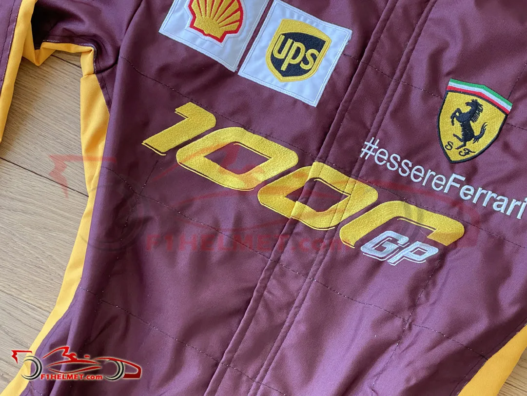 Leclerc 2020 Ferrari 1000 GP Replica racing suit / OFFER