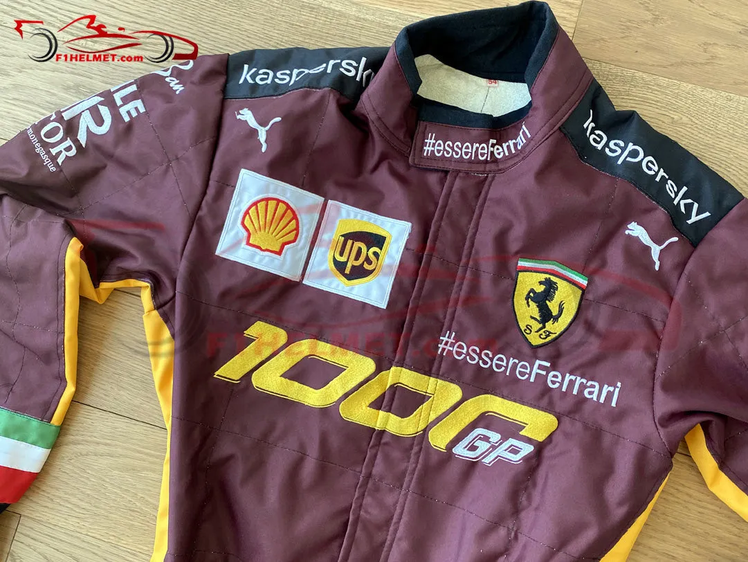 Leclerc 2020 Ferrari 1000 GP Replica racing suit / OFFER