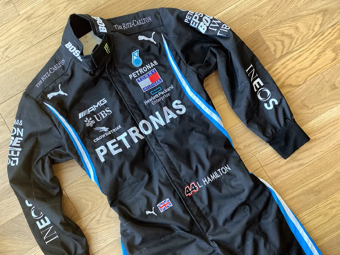 Lewis Hamilton 2020 Replica racing suit / F1 Black Lives Matter