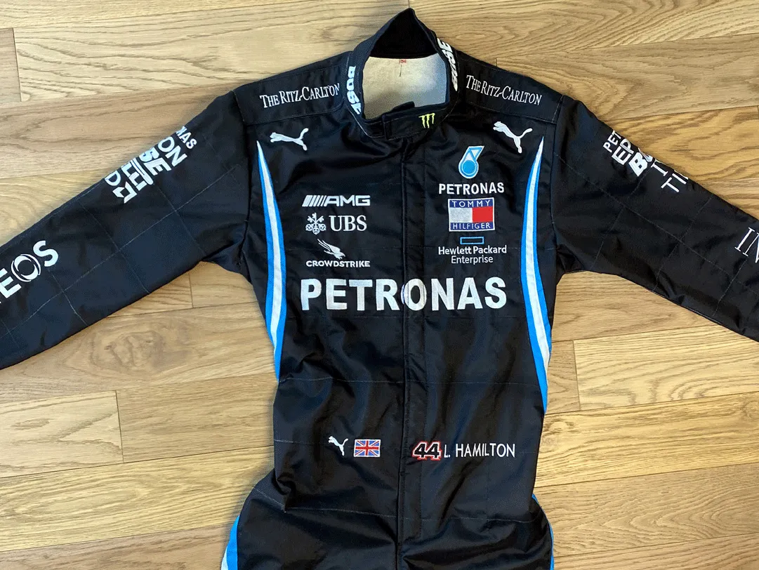 Lewis Hamilton 2020 Replica racing suit / F1 Black Lives Matter