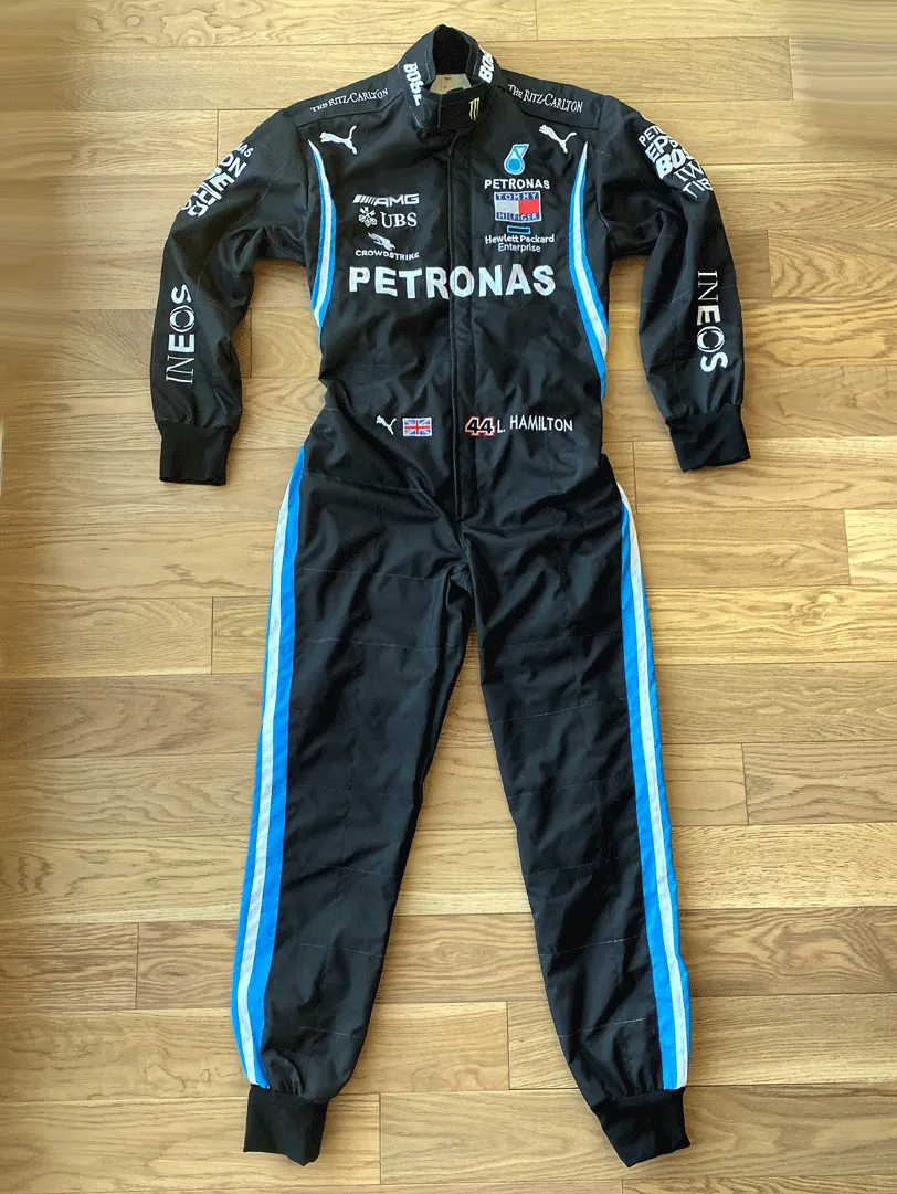 Lewis Hamilton 2020 Replica racing suit / F1 Black Lives Matter