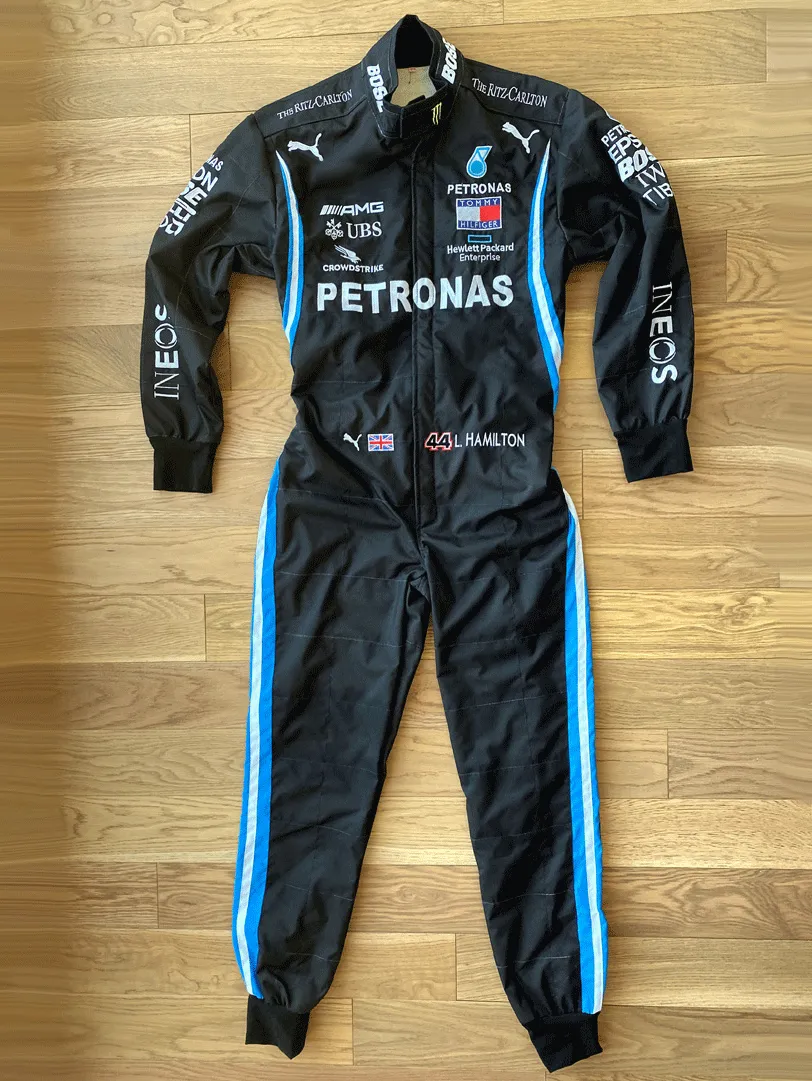 Lewis Hamilton 2020 Replica racing suit / F1 Black Lives Matter