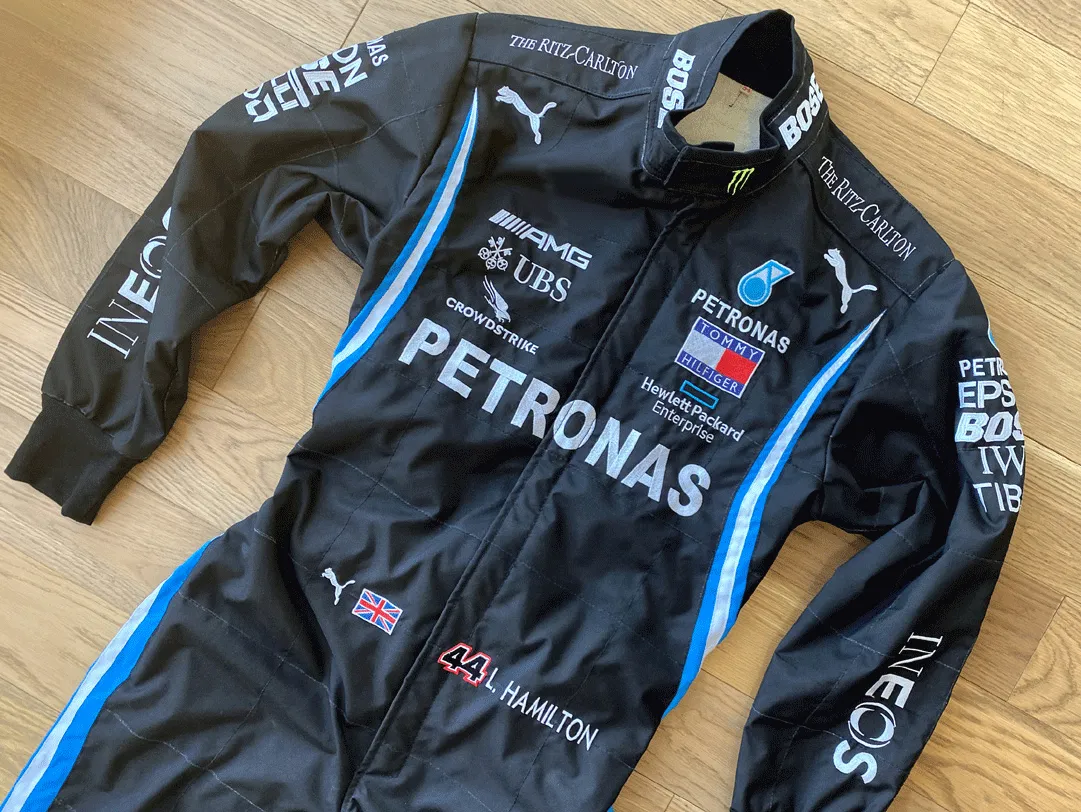 Lewis Hamilton 2020 Replica racing suit / F1 Black Lives Matter