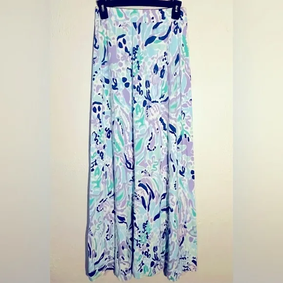 Lilly Pulitzer Nola A Line Maxi Skirt Size XS