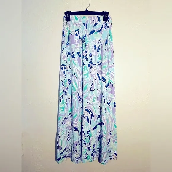 Lilly Pulitzer Nola A Line Maxi Skirt Size XS