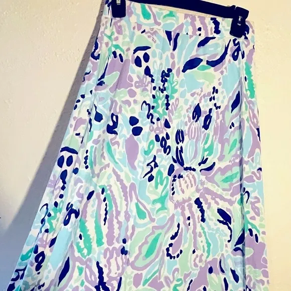 Lilly Pulitzer Nola A Line Maxi Skirt Size XS