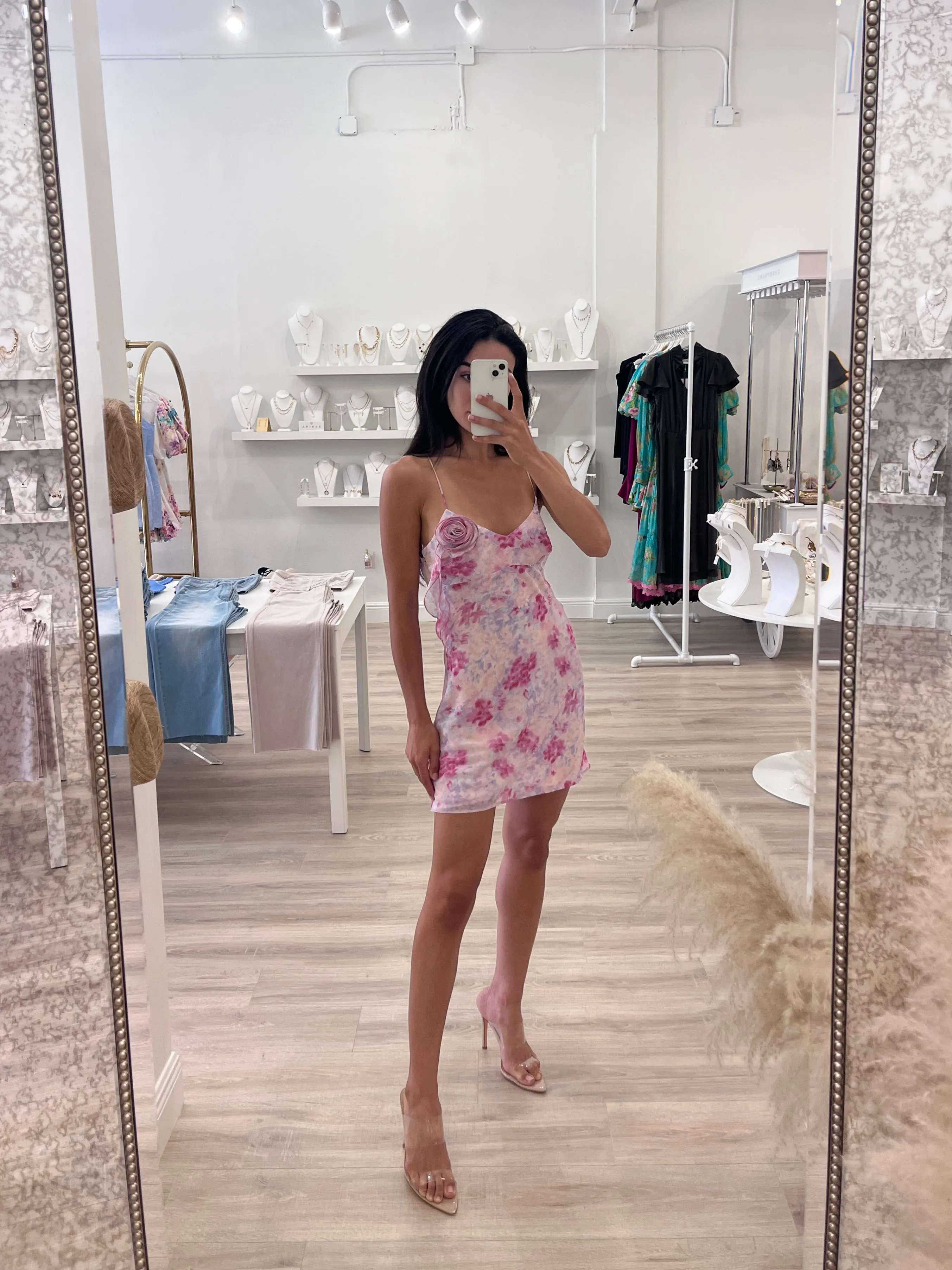 Locklear Floral Mini Dress
