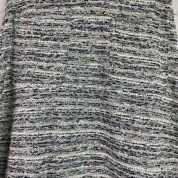 Loft multi color tweed a-Line skirt XXSP