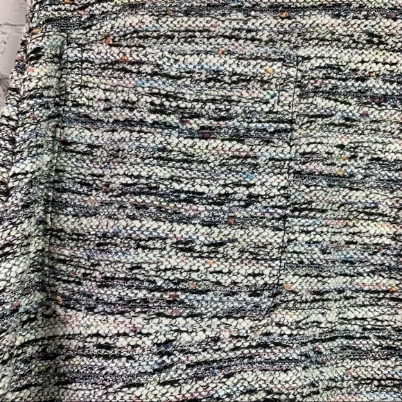 Loft multi color tweed a-Line skirt XXSP
