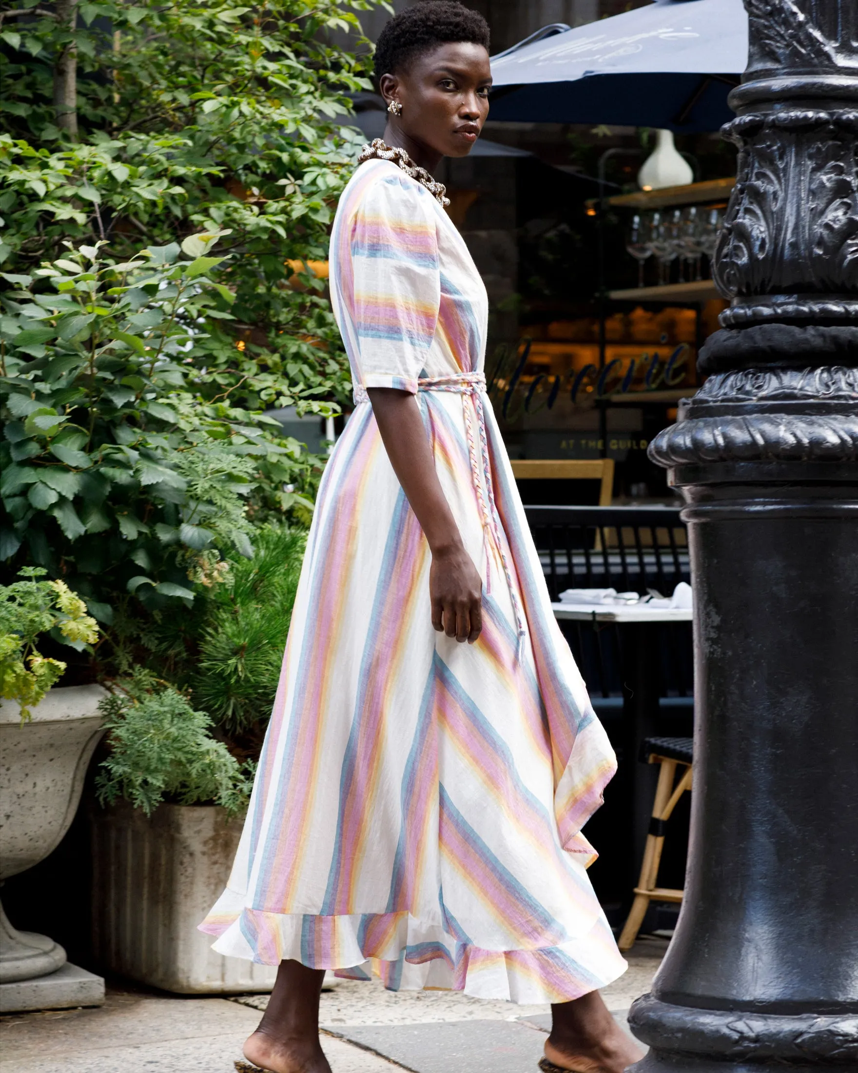 Lola Sunset Wrap Dress