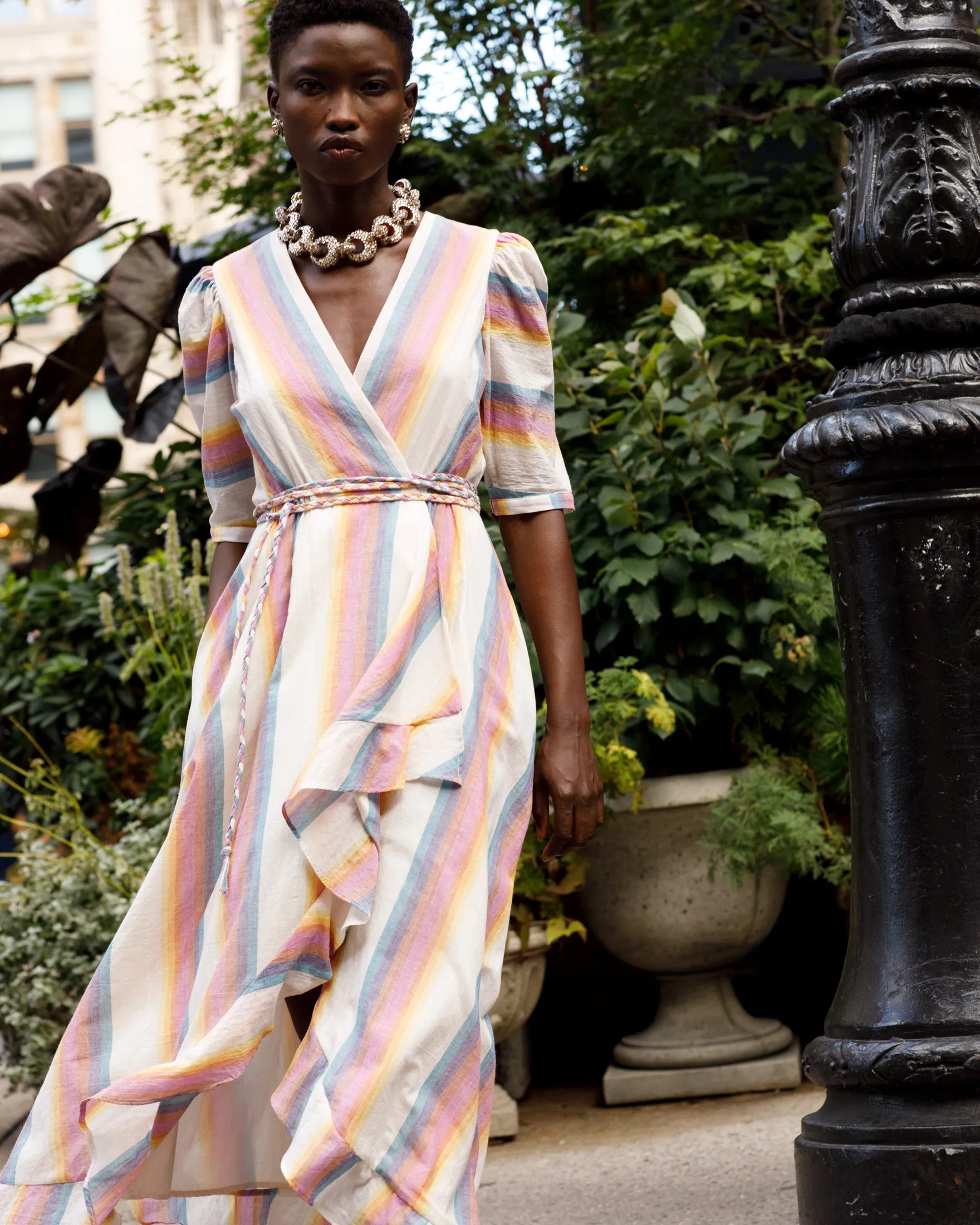 Lola Sunset Wrap Dress