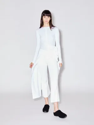 Long Sleeve Split Apron T-Shirt